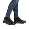 Remonte Platform Front Zip Shoe - Black Leopard